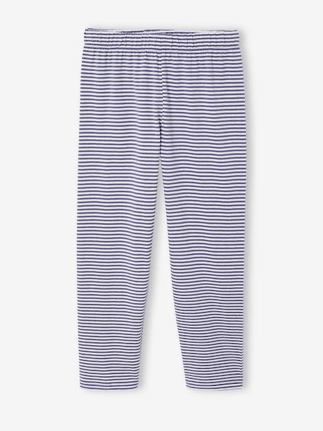 Pack of 2 long pyjamas for girls slate blue - vertbaudet enfant 