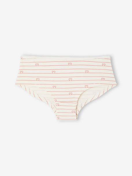 Pack of 7 shorties for girls beige - vertbaudet enfant 
