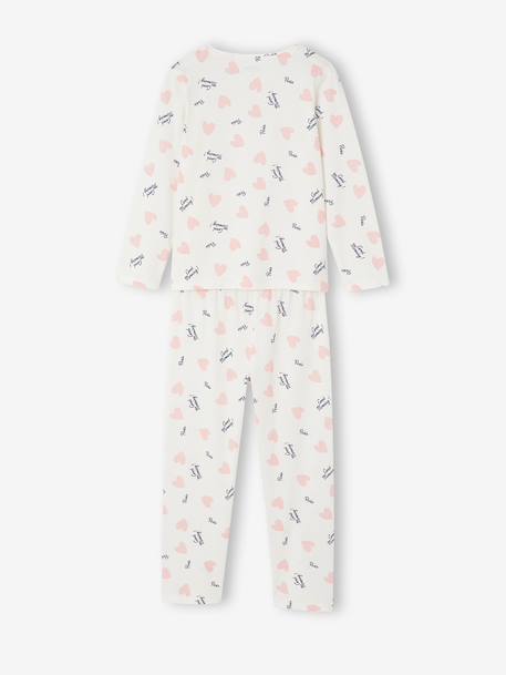 Pack of 2 long pyjamas for girls slate blue - vertbaudet enfant 