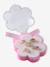Coffret de 5 bagues fille rose+rose pâle - vertbaudet enfant 
