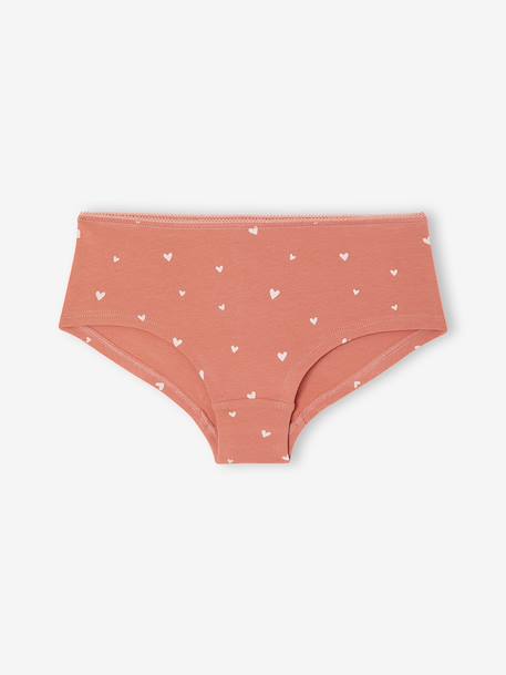 Pack of 7 shorties for girls beige - vertbaudet enfant 