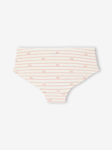Pack of 7 shorties for girls beige - vertbaudet enfant 