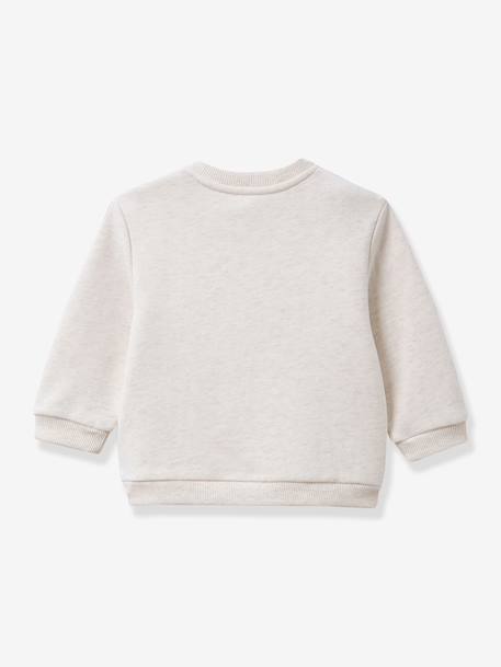 Sweatshirt for baby Bon jour by CYRILLUS rose - vertbaudet enfant 