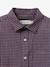 Long-sleeved shirt by CYRILLUS bordeaux red - vertbaudet enfant 