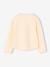 T-shirt manches longues fille écru+mauve - vertbaudet enfant 