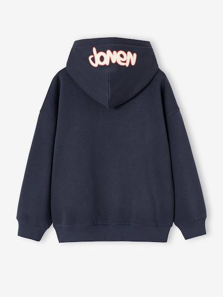 Sweat à capuche garçon gris ardoise - vertbaudet enfant 