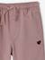 Wide-leg trousers for girls mauve+purple clover - vertbaudet enfant 