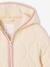 Lightweight puffer jacket for girls dusky pink+vanilla - vertbaudet enfant 
