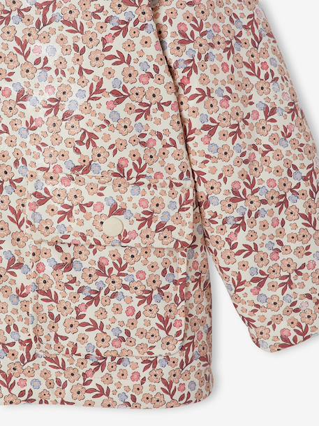 Lined raincoat for girls vanilla - vertbaudet enfant 
