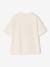 Short-sleeved T-shirt for girls anthracite+ecru - vertbaudet enfant 