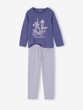 Fille-Lot de 2 pyjamas longs fille