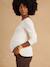 Maternity long-sleeved T-shirt Lucie ecru - vertbaudet enfant 
