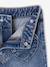 Jean large fille bleu moyen+denim brut - vertbaudet enfant 