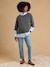 Jean mom ankle de grossesse denim noir+stone - vertbaudet enfant 