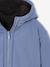 Reversible hooded jacket for boys fir green+grey blue - vertbaudet enfant 