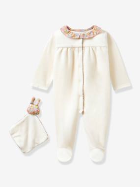 Pyjama à col volanté - vertbaudet enfant