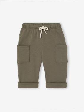 -Fleece-lined trousers for baby boys