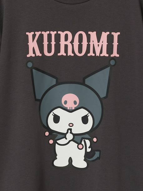 T-shirt for girls by KUROMI anthracite - vertbaudet enfant 
