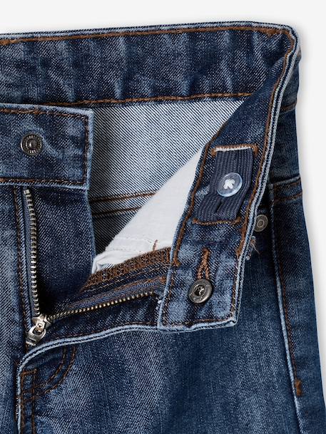 Jean battle indestructible morphologie fin denim brut+denim gris - vertbaudet enfant 
