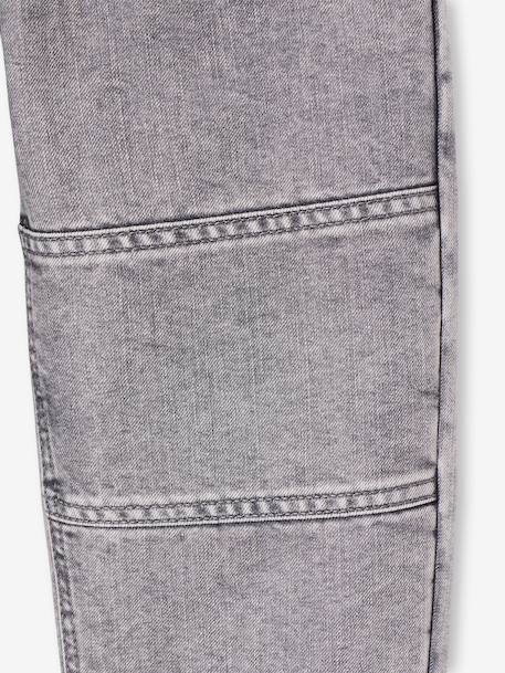Jean battle garçon morphologie medium denim brut+denim gris - vertbaudet enfant 
