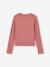 Pack of 2 cropped long-sleeved T-shirts for girls black+chocolate - vertbaudet enfant 
