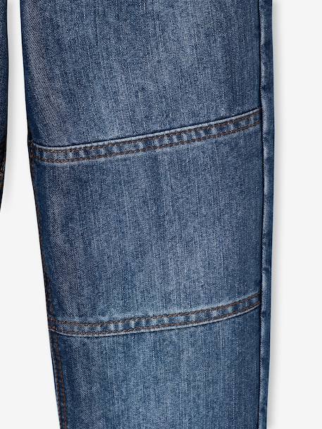 Jean battle garçon morphologie fin denim brut+denim gris - vertbaudet enfant 