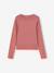 Pack of 2 cropped long-sleeved T-shirts for girls black+chocolate - vertbaudet enfant 