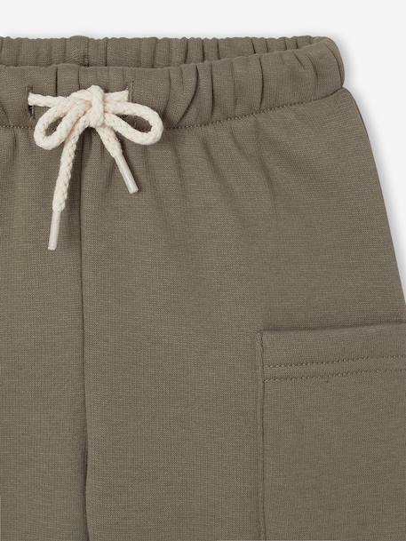 Pantalon bébé garçon doublé polaire olive - vertbaudet enfant 