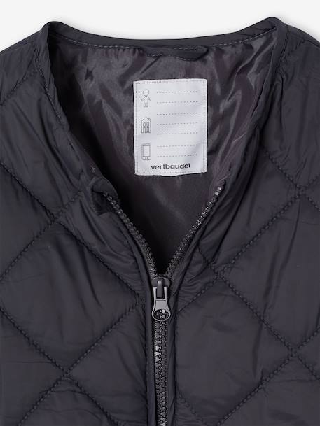 3-in-1 detachable parka for girls blush+navy blue - vertbaudet enfant 