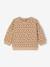 Sweatshirt with leopard print taupe+vanilla - vertbaudet enfant 