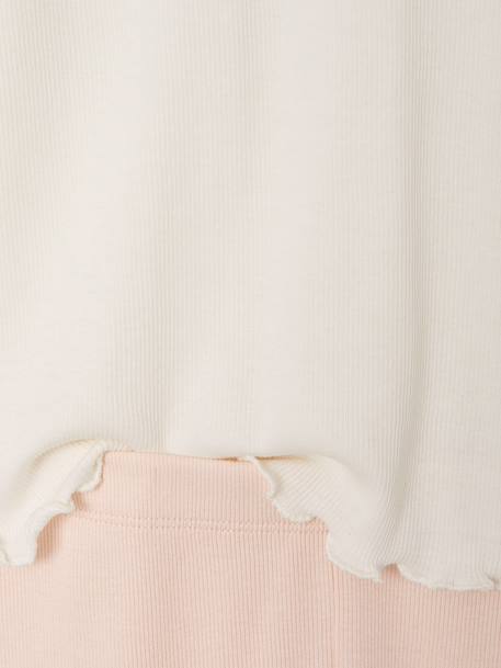 Lot de 2 pyjamas fille manches longues rose pâle - vertbaudet enfant 