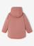3-in-1 detachable parka for girls blush+navy blue - vertbaudet enfant 