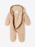 Newborn pramsuit with hood sandy beige - vertbaudet enfant 