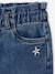 Paperbag trousers for girls deep blue+medium blue - vertbaudet enfant 