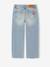Straight-leg jeans for girls light blue+medium blue - vertbaudet enfant 