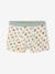 Pack of 5 boxer shorts for boys aqua green - vertbaudet enfant 