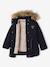 3-in-1 Parka with Hood for Girls black+GREEN DARK SOLID+grey green+khaki+PURPLE MEDIUM SOLID+sage - vertbaudet enfant 