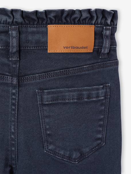 Slim trousers for girls ink blue+mauve - vertbaudet enfant 