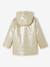 Glittered waxed coat for girls gold - vertbaudet enfant 