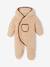 Newborn pramsuit with hood sandy beige - vertbaudet enfant 