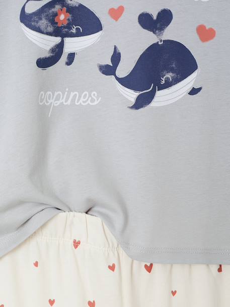 Pack of 2 pyjamas for girls beige - vertbaudet enfant 