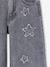 Girl's wide-leg star jeans denim grey+light blue - vertbaudet enfant 