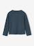 Long-sleeved T-shirt for girls green+ink blue+pale pink - vertbaudet enfant 