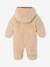 Newborn pramsuit with hood sandy beige - vertbaudet enfant 