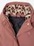 3-in-1 detachable parka for girls blush+navy blue - vertbaudet enfant 