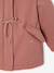 3-in-1 detachable parka for girls blush+navy blue - vertbaudet enfant 
