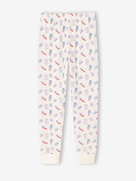 Lot de 2 pyjamas fille beige - vertbaudet enfant 