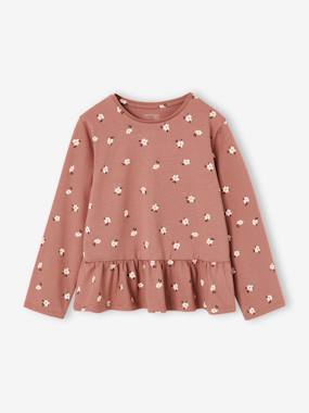 -Long-sleeved blouse for girls