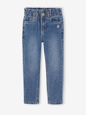 Fille-Pantalon paperbag fille