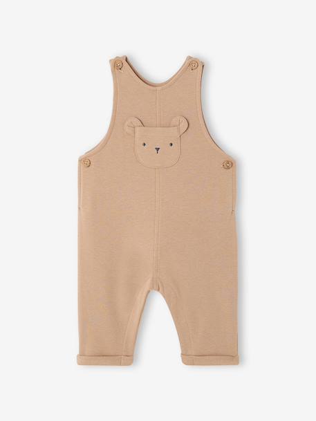 Dungarees for newborn baby boys marl beige - vertbaudet enfant 